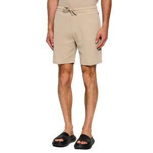 Boss Mens Waffle Relaxed Fit Shorts / Beige
